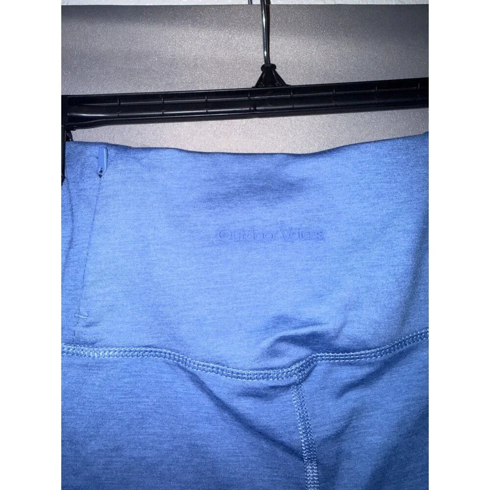 Outdoor Voices CloudKnit 7 In Sculpting Biker Womens Blue High Rise Shorts XXL
